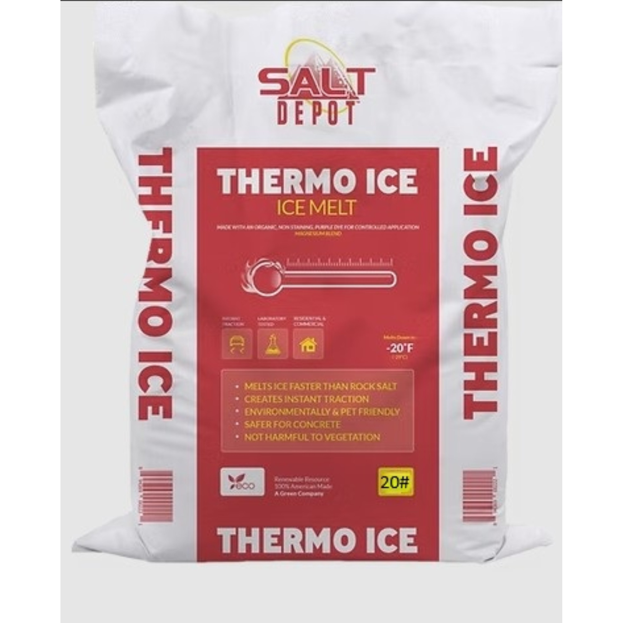 Salt Depot Thermo Ice Melt, 20 Lbs., Model# TI20